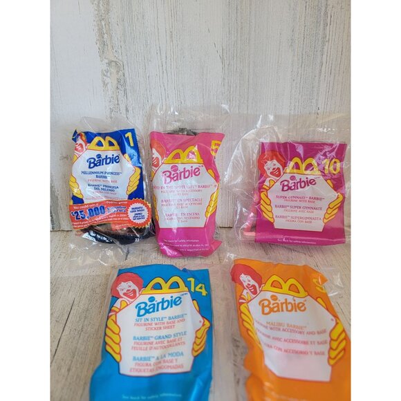 McDonald's Barbie spotlight variety job toy doll set new - Picture 4 of 8